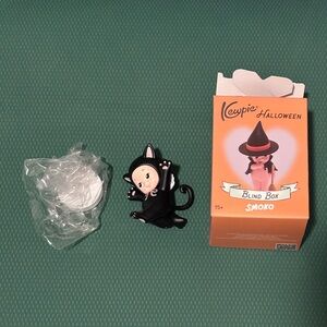 Halloween CAT Themed Kewpie Figurine